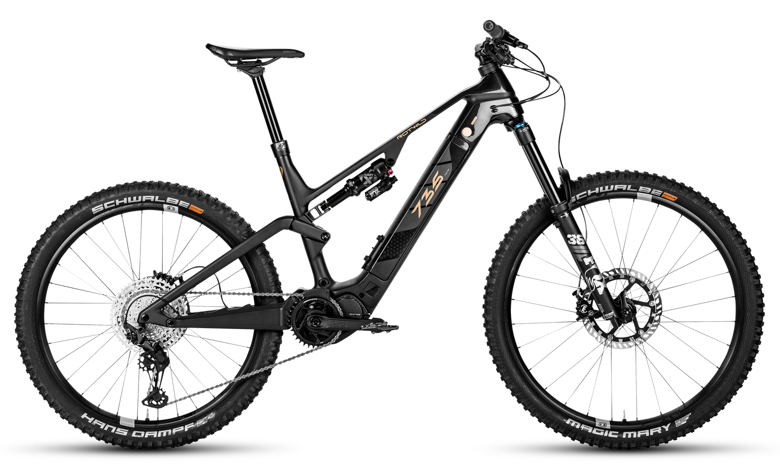 e mountainbike rotwild Rotwild R.E735 Core Modell 2025