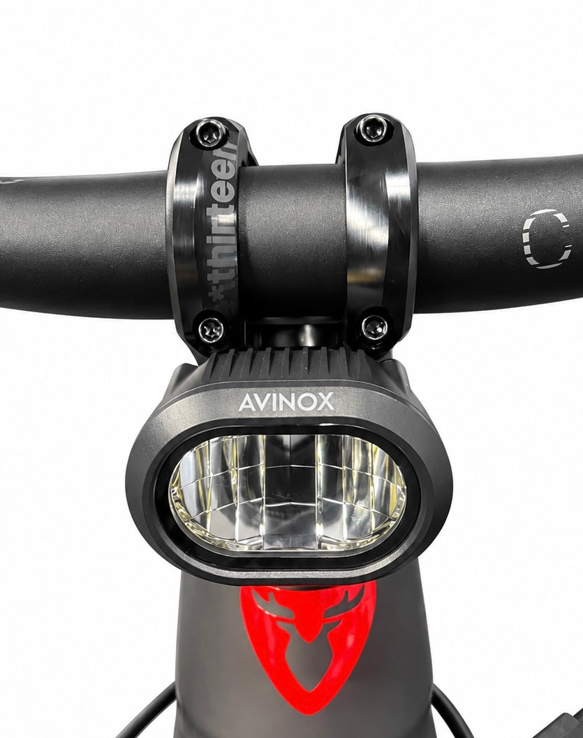DJI Avinox E-Bike Scheinwerfer mit Spacer Halterung