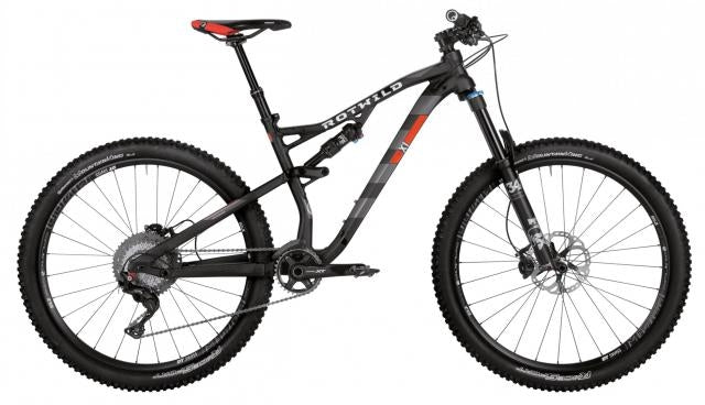 Rotwild X1 FS 27.5 Comp schwarz-matt