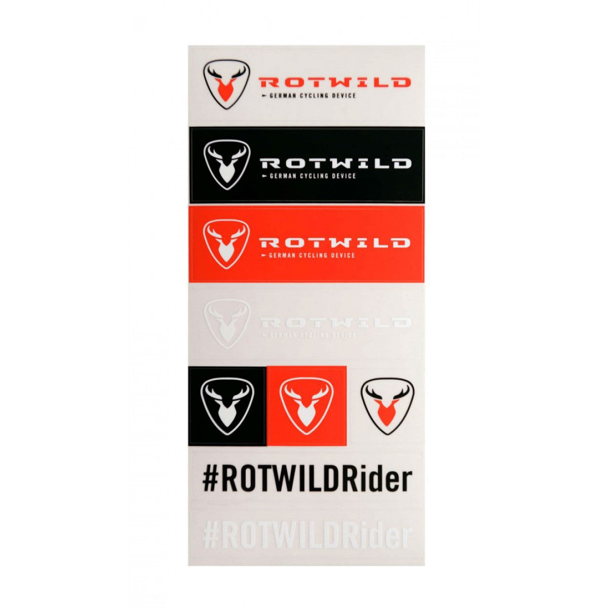 rotwild zubehör schutzblech Rotwild Stickerset