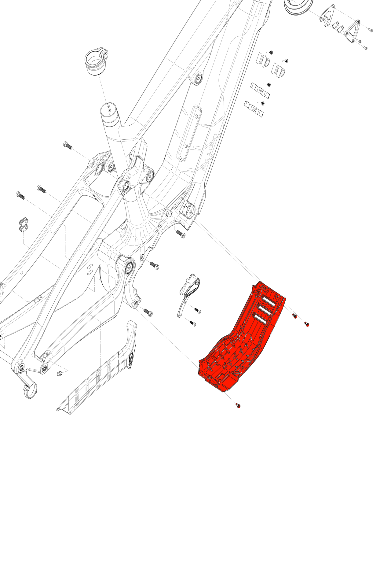 Rotwild R.1000 Pinion Unterfahrschutz