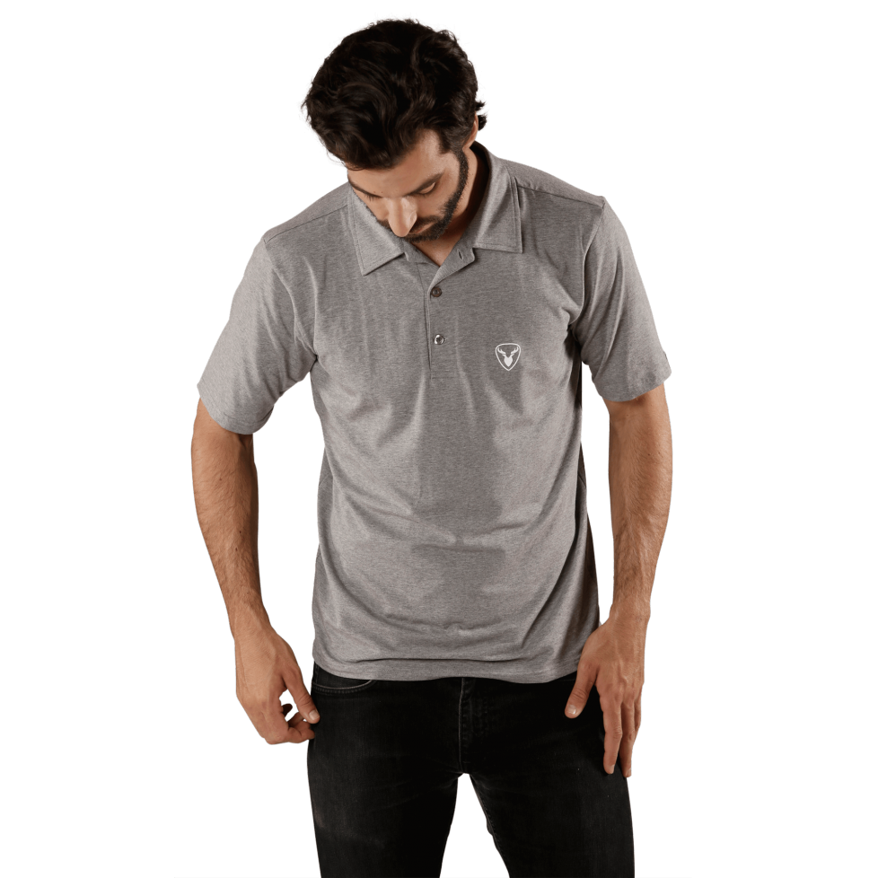 Rotwild Functional Polo Shirt, grey melange